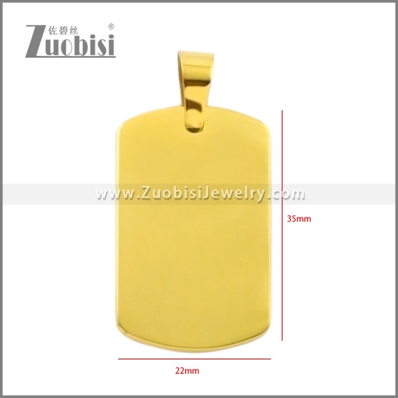 Stainless Steel Pendants p011351G