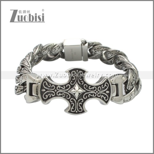 Stainless Steel Bracelet b010328SA