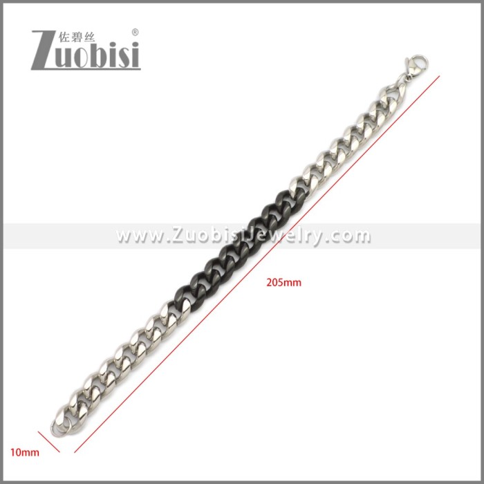 Stainless Steel Bracelet b010327SH1