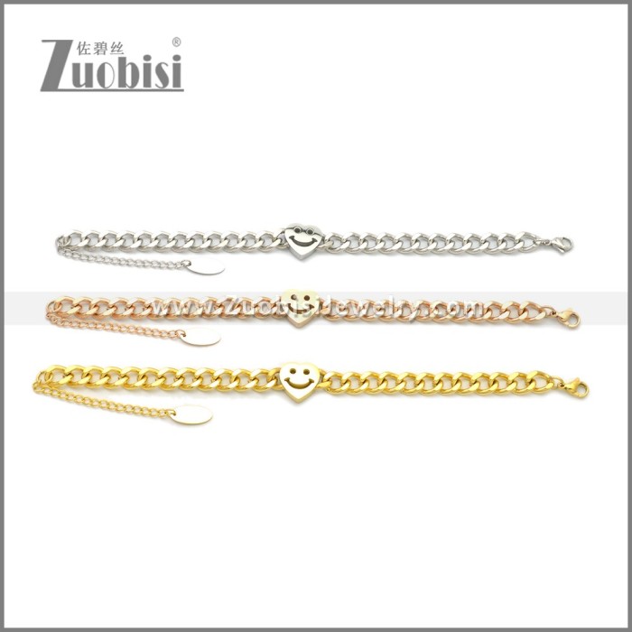 Stainless Steel Bracelets b010338R