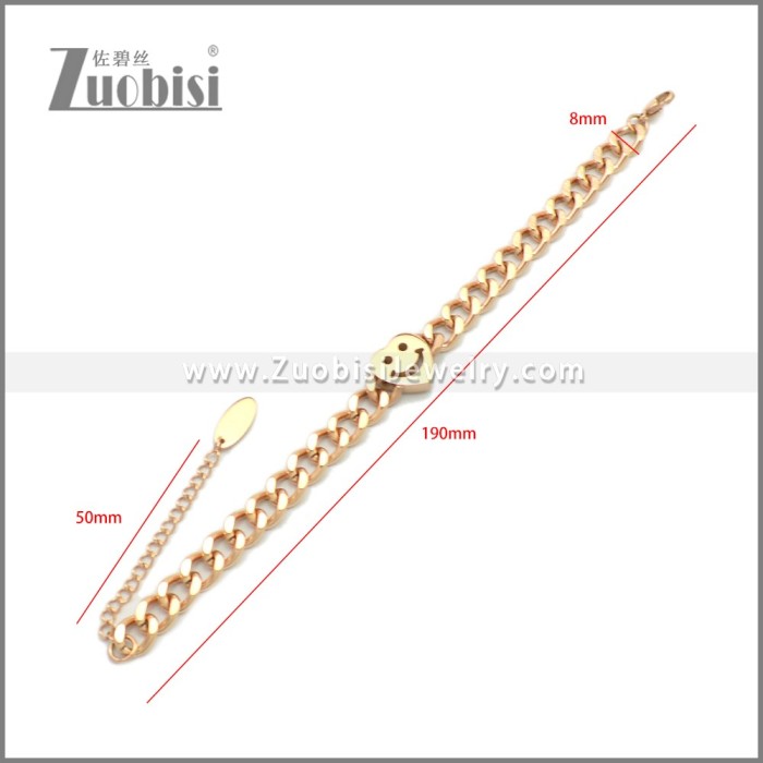 Stainless Steel Bracelets b010338R