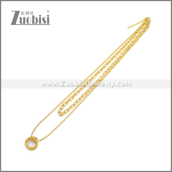Stainless Steel Necklaces n003378G