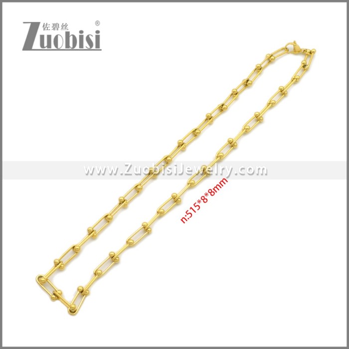 Stainless Steel Necklaces n003362G
