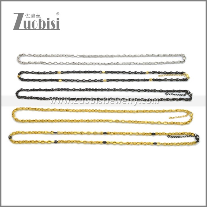 Stainless Steel Necklaces n003359G