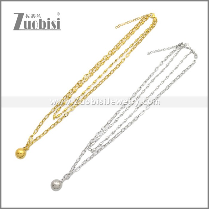 Stainless Steel Necklaces n003361G