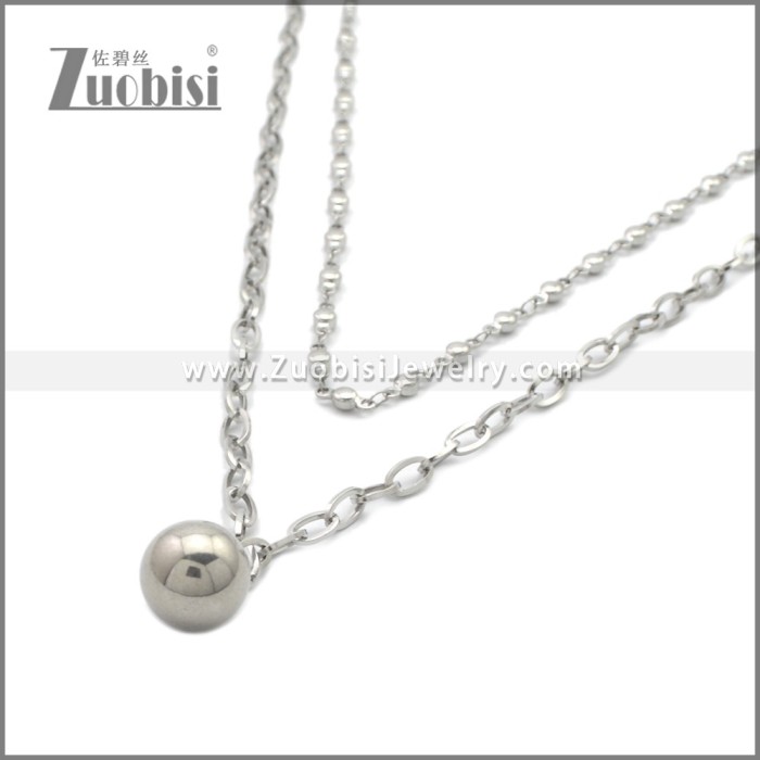 Stainless Steel Necklaces n003361S