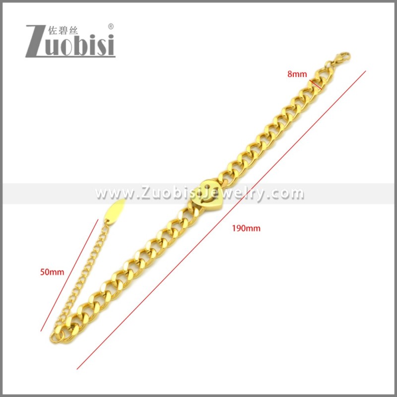 Stainless Steel Bracelets b010338G