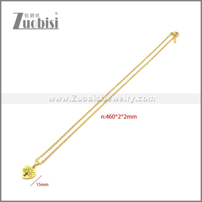 Stainless Steel Necklaces n003373G
