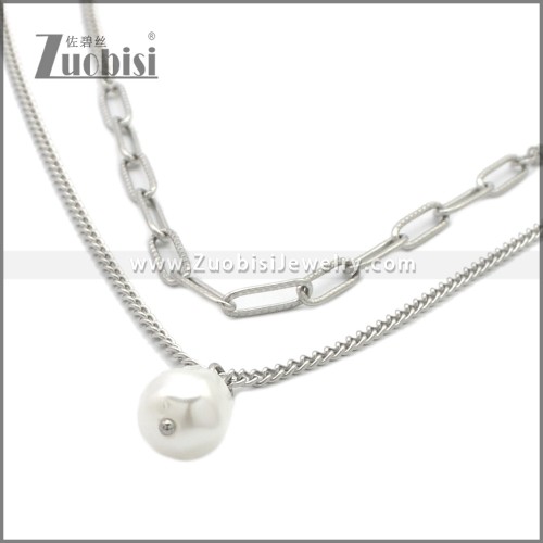 Stainless Steel Necklaces n003379S