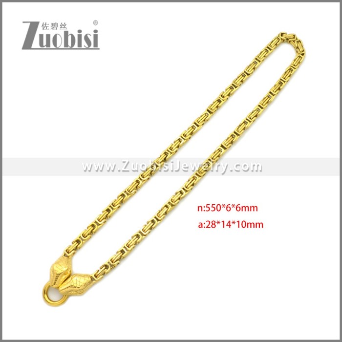 Stainless Steel Necklaces n003358G