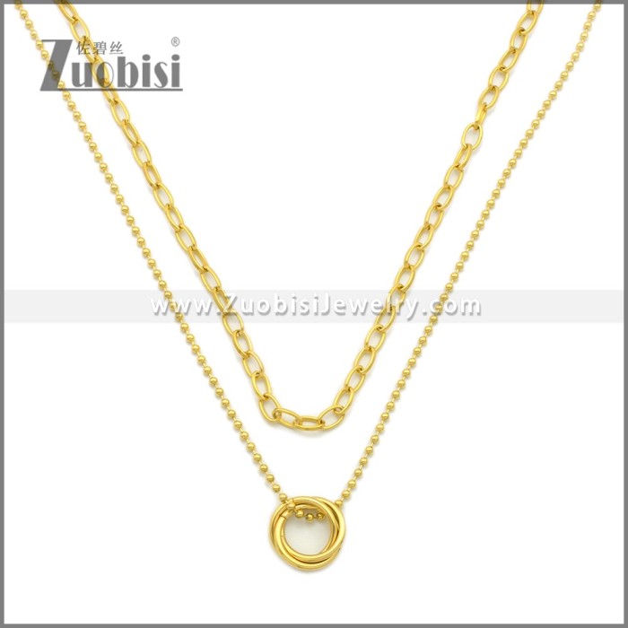 Stainless Steel Necklaces n003378G