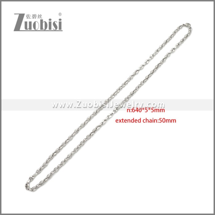 Stainless Steel Necklaces n003359S