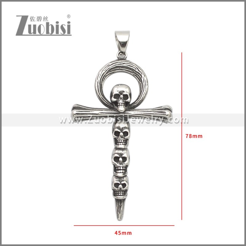 Stainless Steel Pendants p011378SA