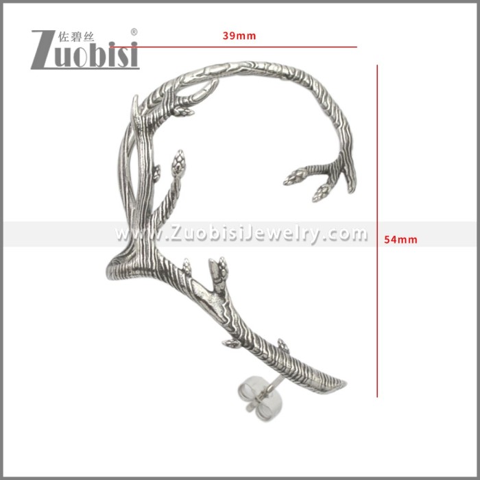 Stainless Steel Earrings e002274SA