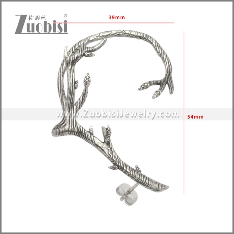 Stainless Steel Earrings e002274SA