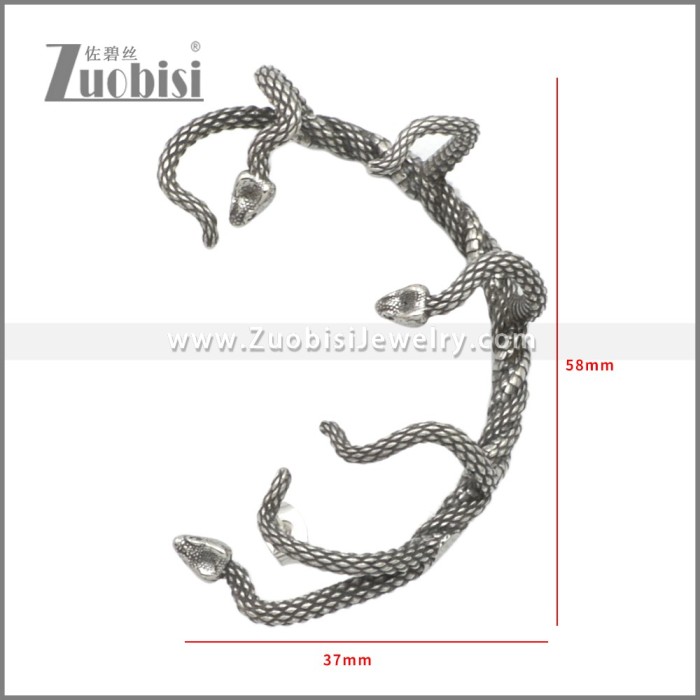 Stainless Steel Earrings e002279SA