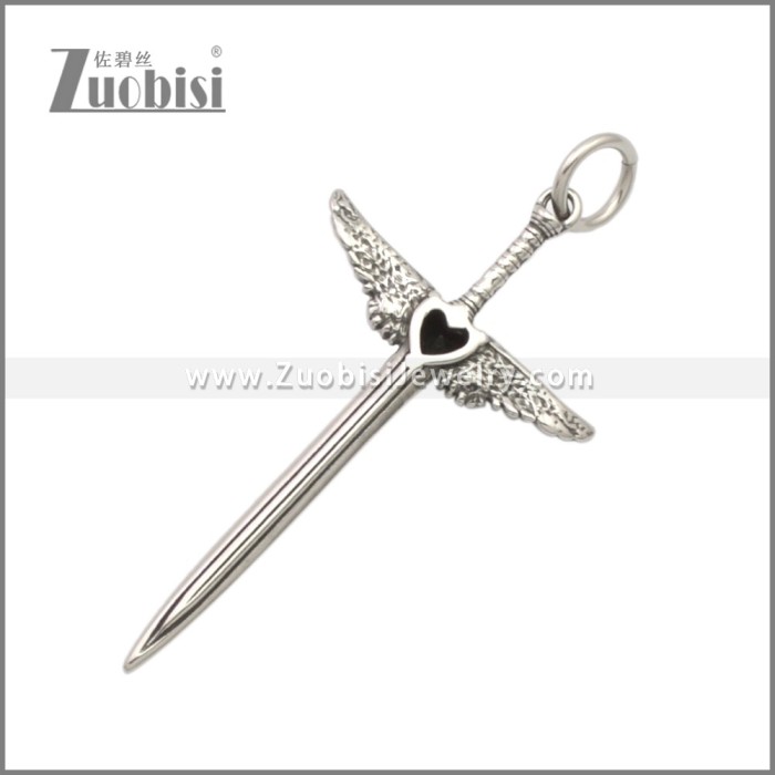 Stainless Steel Pendants p011393SA2