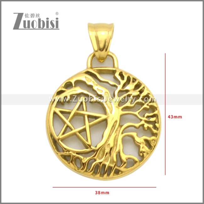 Stainless Steel Pendants p011391G