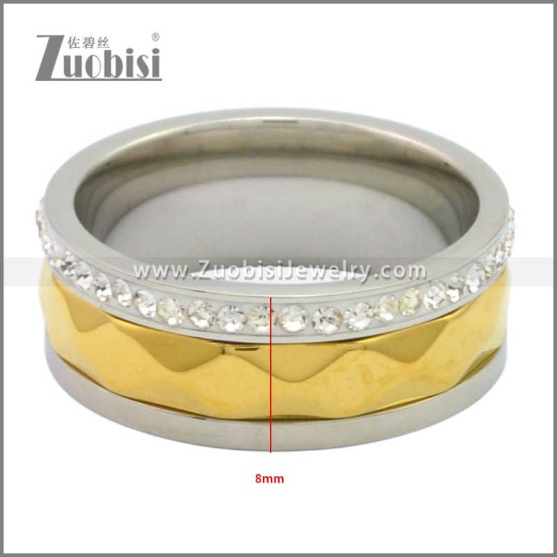 Stainless Steel Rings r009467SG