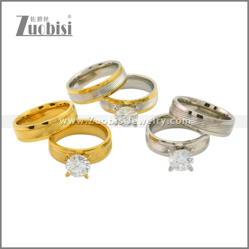 Stainless Steel Rings r009457S