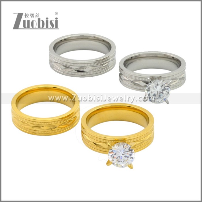 Stainless Steel Rings r009458G