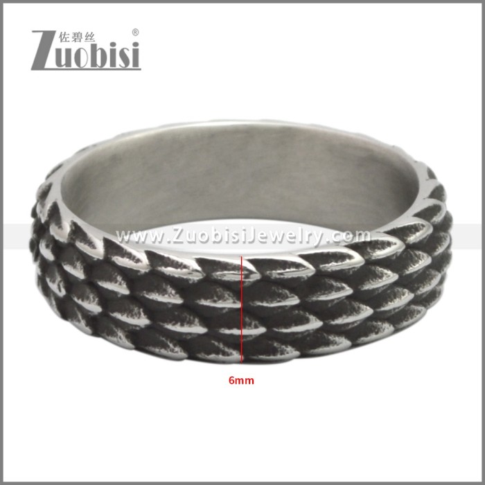Stainless Steel Rings r009498SA