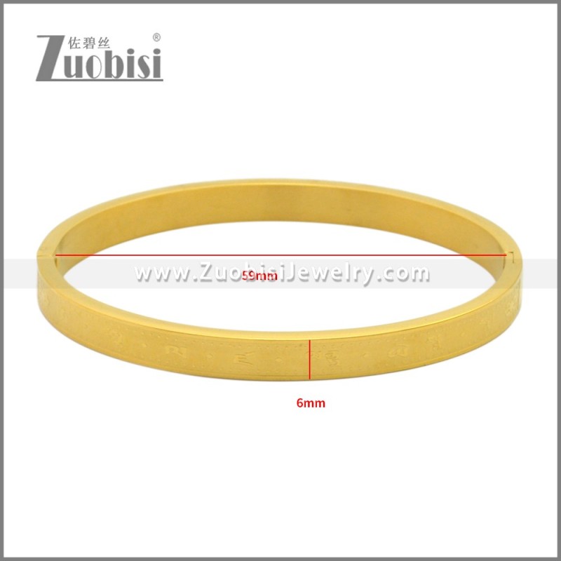 Stainless Steel Bangles b010354G