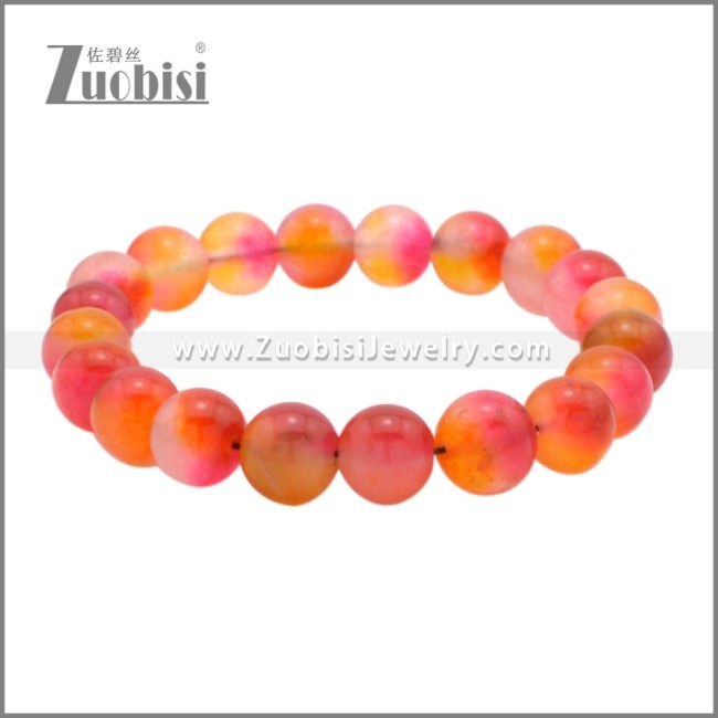 Dainty Custom Crystal Bead Healing Bracelet b010363C