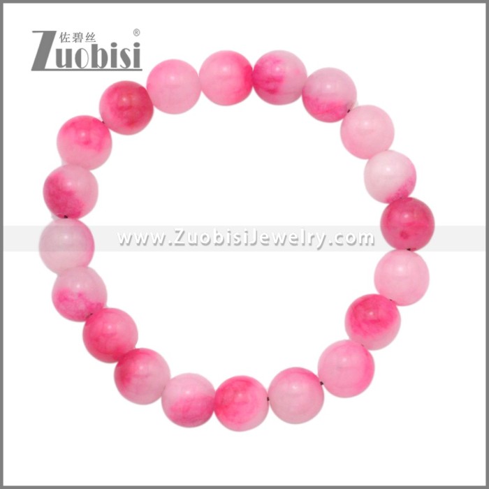 Woman Beaded Handmade Adjustable Healing Bracelets Jewelry b010364C
