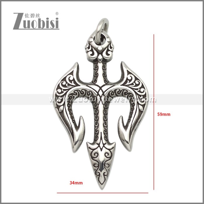 Stainless Steel Pendants p011483SA
