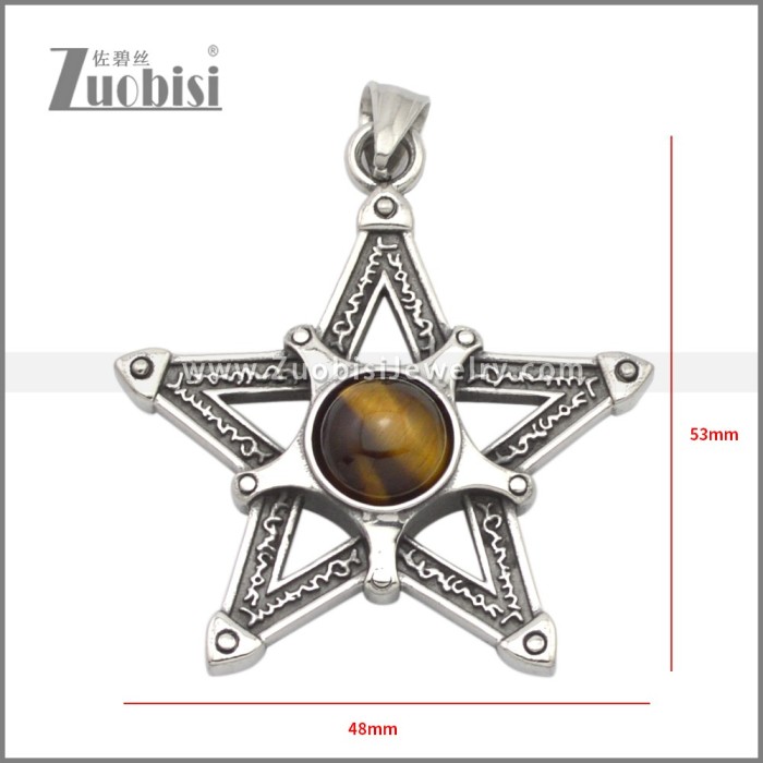 Stainless Steel Pendants p011445SA2