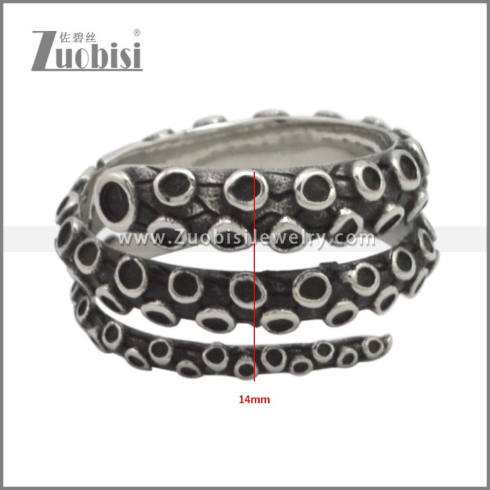 Stainless Steel Rings r009518SA