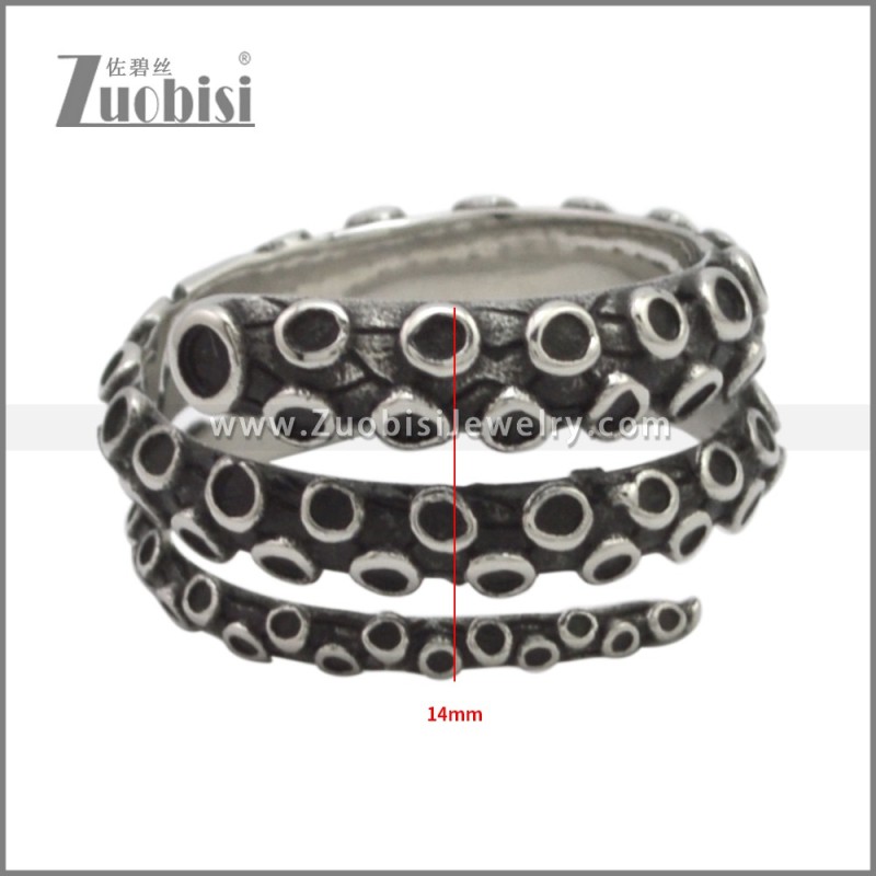 Stainless Steel Rings r009518SA