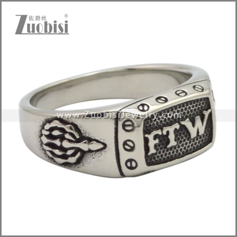 Stainless Steel Rings r009506SA