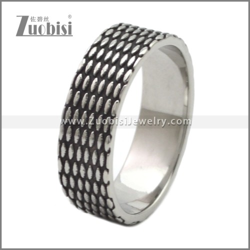 Stainless Steel Rings r009522SA