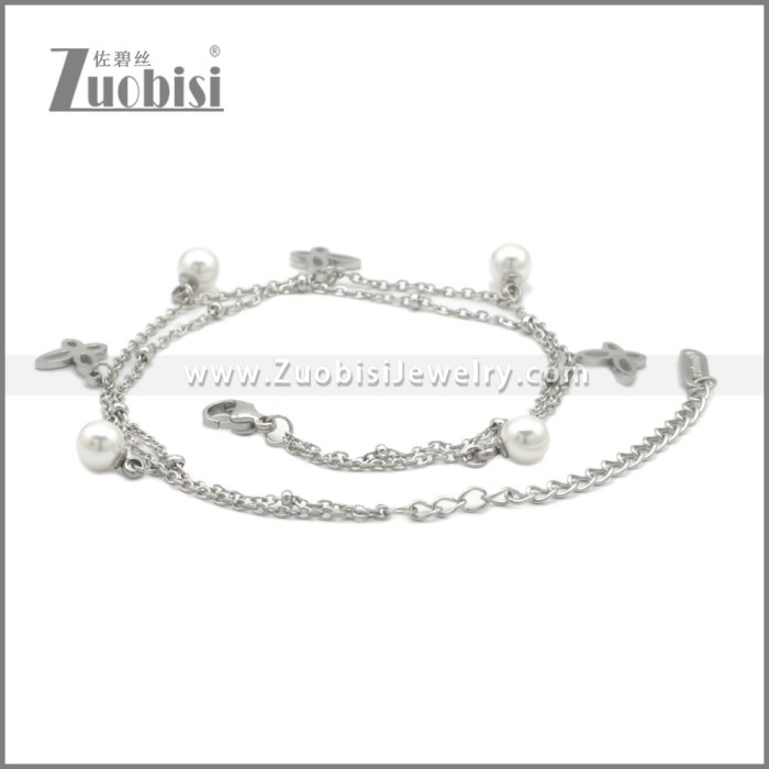 Stainless Steel Bracelets b010391S