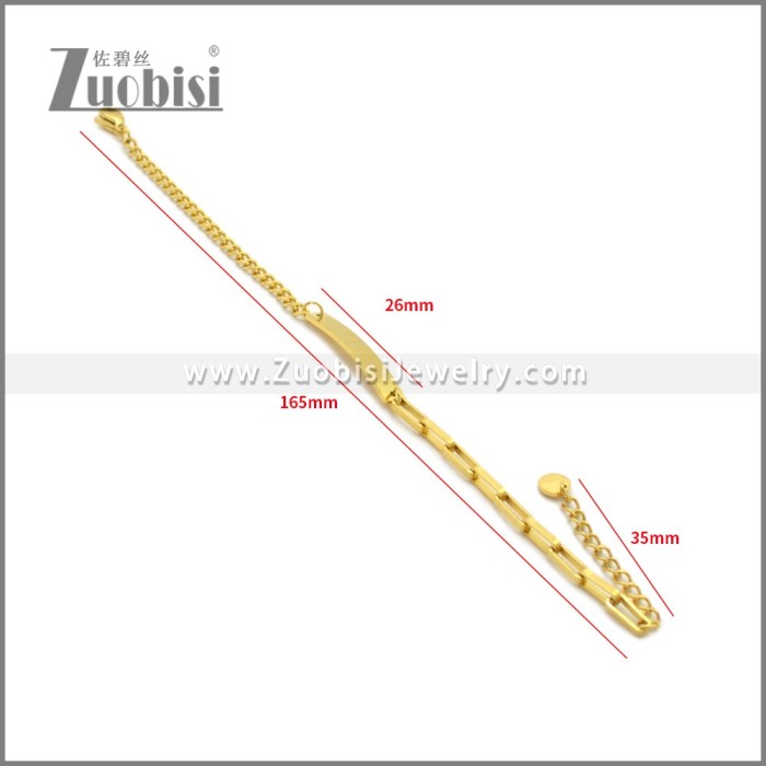 Stainless Steel Bracelets b010386G