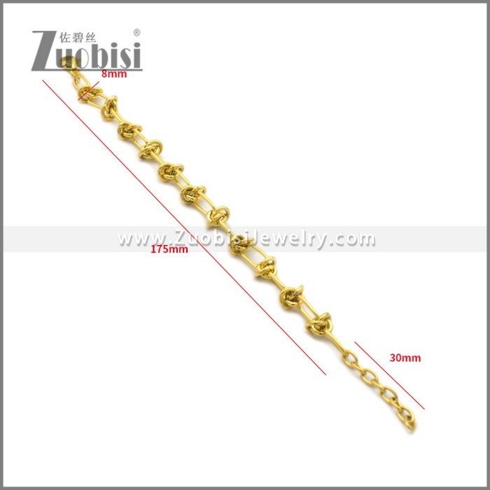 Stainless Steel Bracelets b010384G