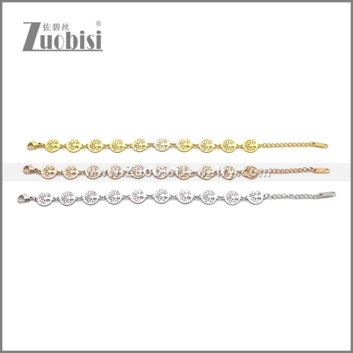 Stainless Steel Bracelets b010389S