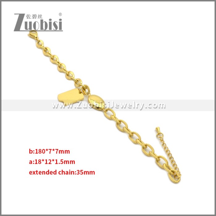 Stainless Steel Bracelets b010407G