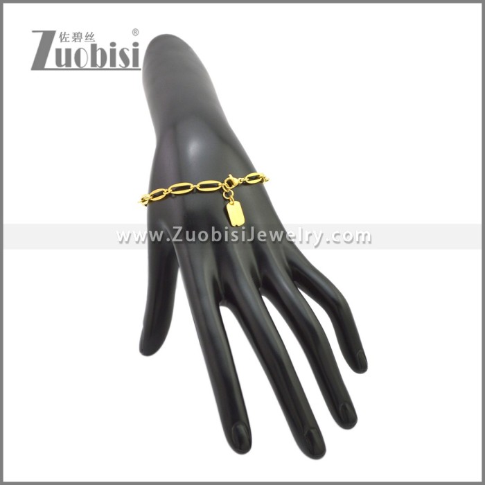 Stainless Steel Bracelets b010401G