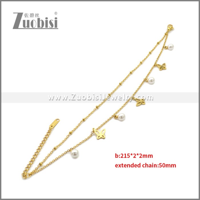 Stainless Steel Bracelets b010391G