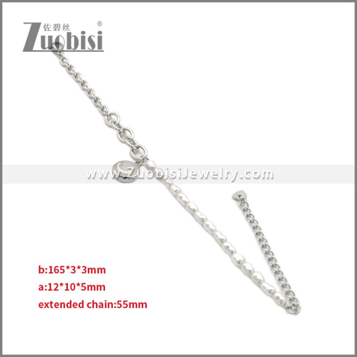 Stainless Steel Bracelets b010387S