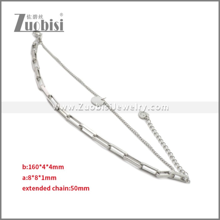 Stainless Steel Bracelets b010383S