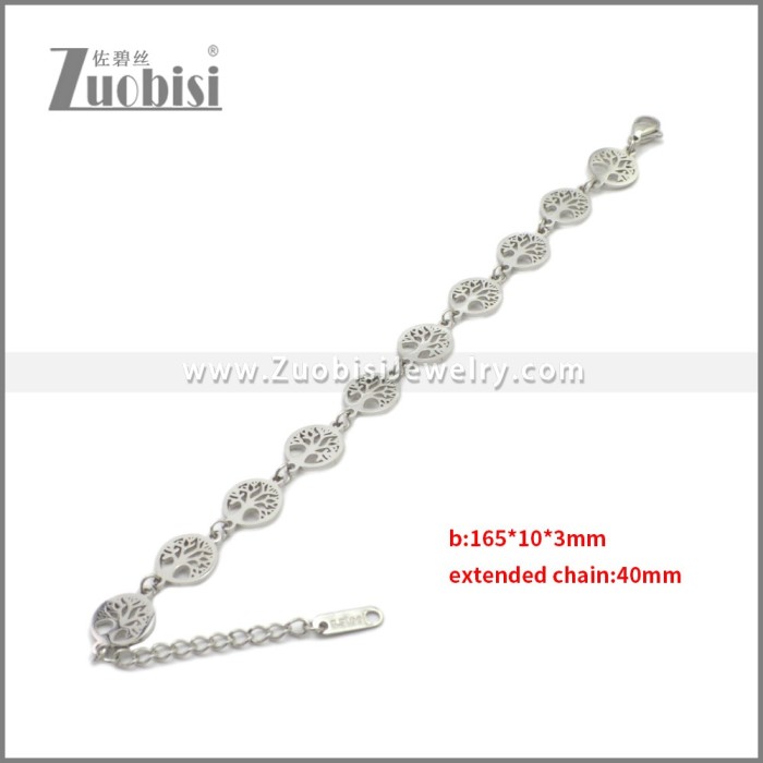 Stainless Steel Bracelets b010389S