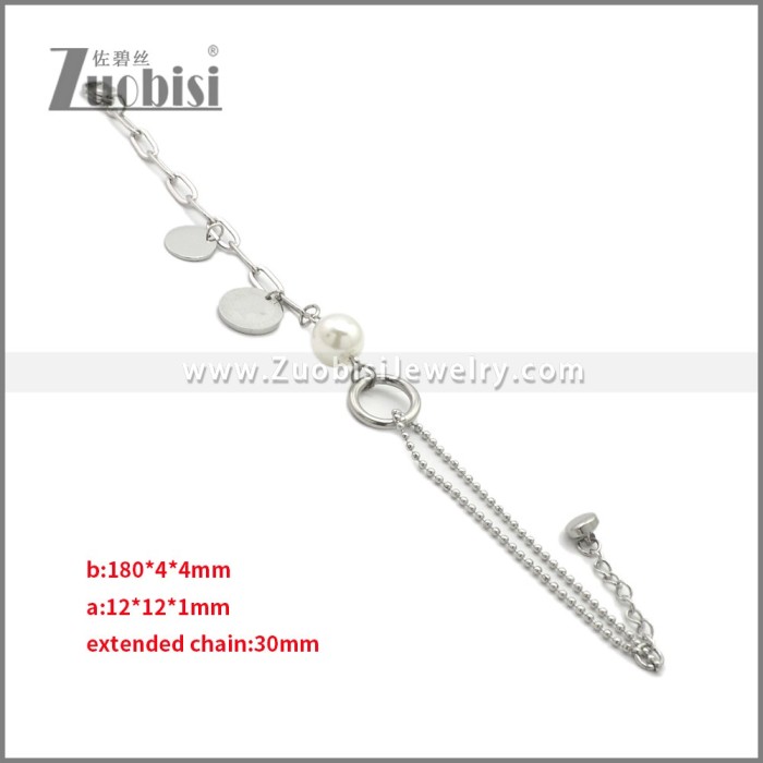 Stainless Steel Bracelets b010382S