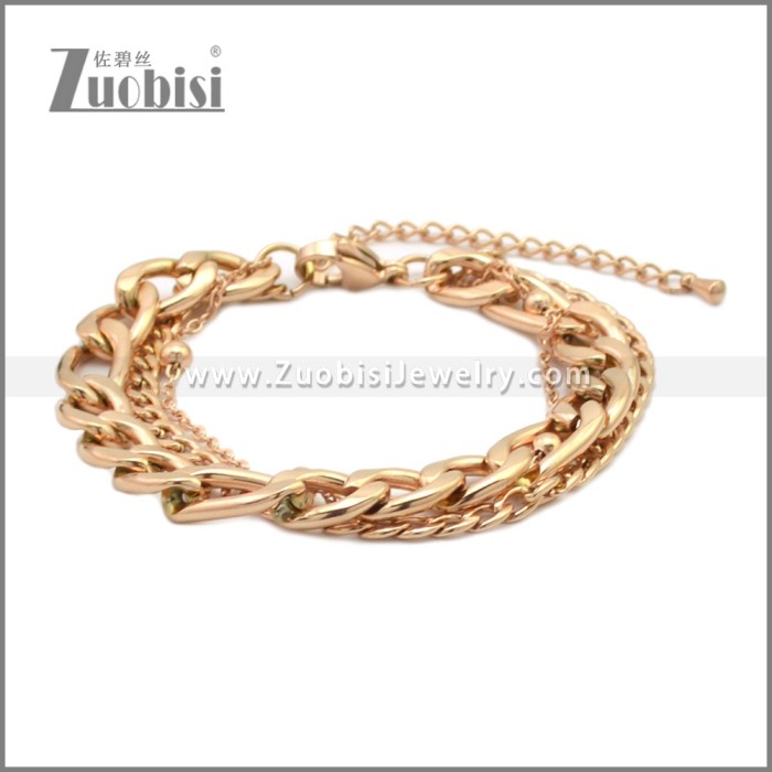Stainless Steel Bracelets b010390R