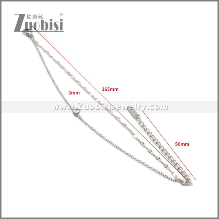 Stainless Steel Bracelets b010385S