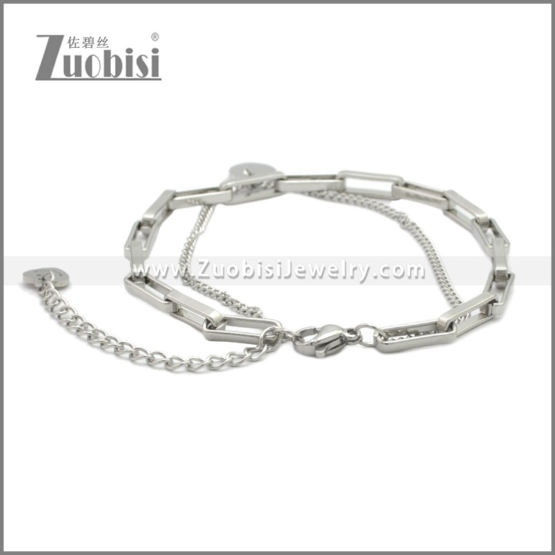 Stainless Steel Bracelets b010383S