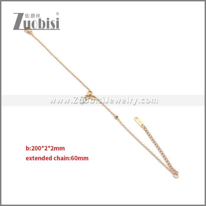 Stainless Steel Bracelets b010403R